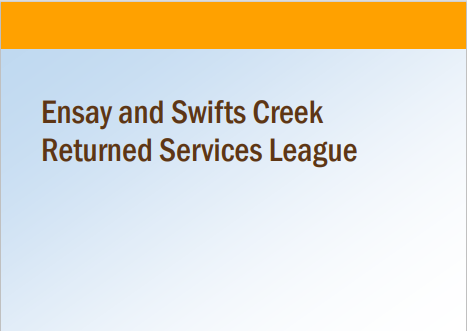 Ensay & Swifts Creek RSL