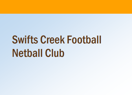 Swifts Creek Football Netball Club