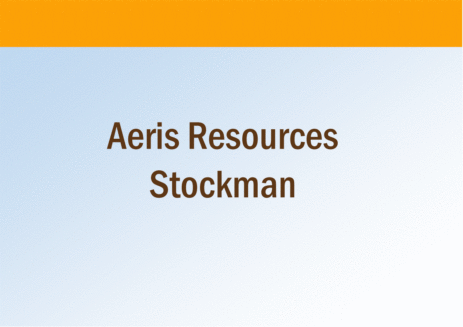 Aeris Resources Stockman